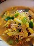 Mung bean sprouts summer soup 豆芽汤
