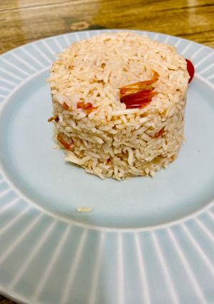 Une photo de Riz à la tomate