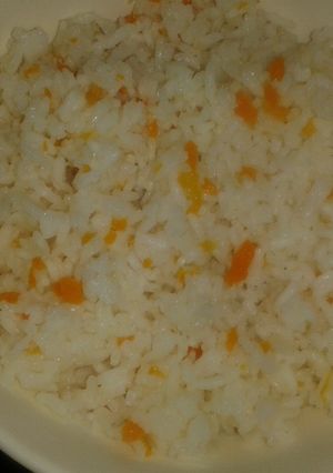 A picture of Carrot Rice.