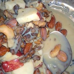 A picture of Dry Fruits with twist.