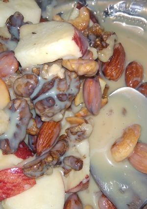 A picture of Dry Fruits with twist.