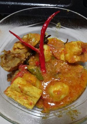 Foto resep Ayam rica telur tahu