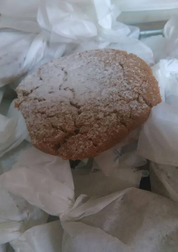 Una foto de Polvorones de chocolate