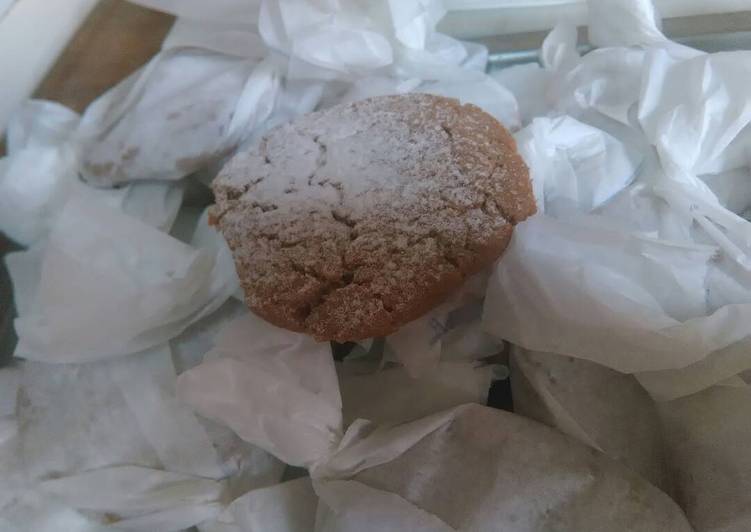 Polvorones de chocolate