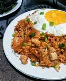 Kimchi Fried Rice (김치볶음밥 - Kimchi-bokkeumbap)