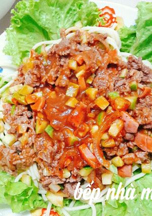 Hình của món Mì ý.