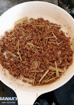 Hình của món Thịt chưng mắm tép.
