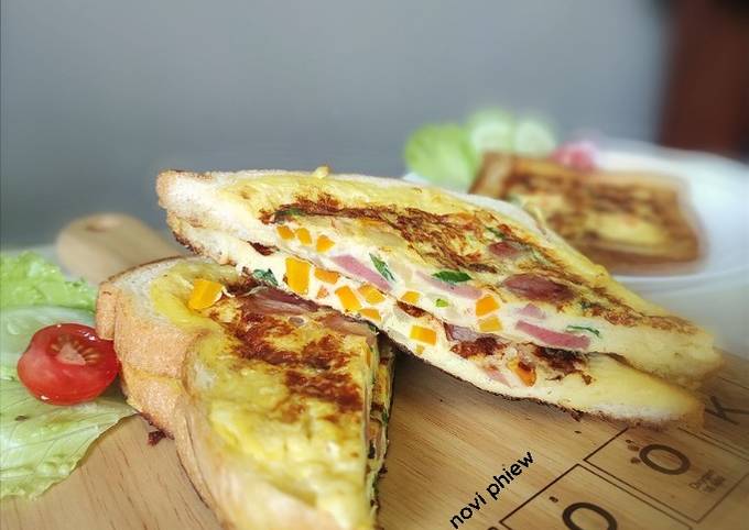 Cara Buat Quiche Roti Tawar Bahan Sederhana