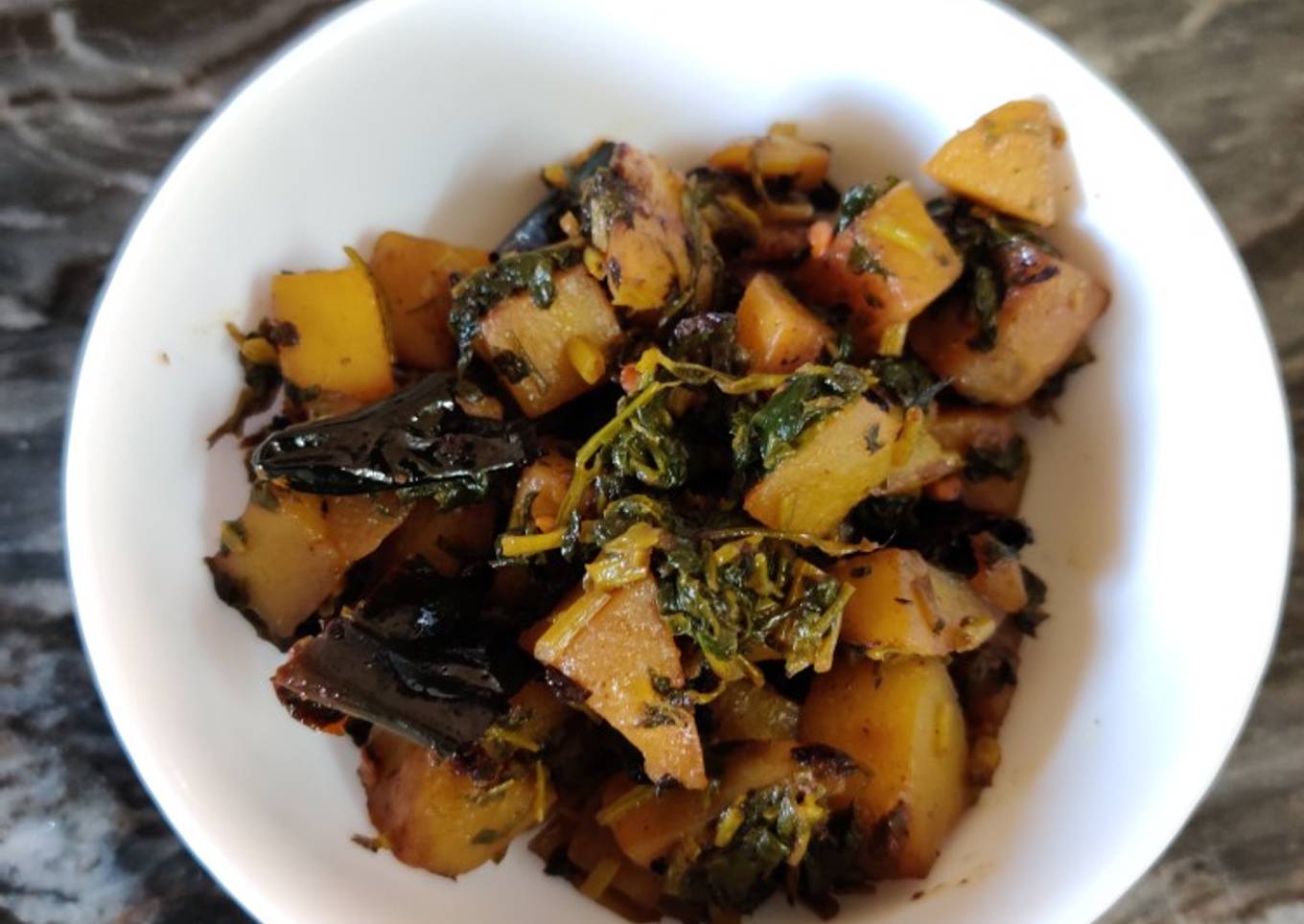 Aloo Methi Saag