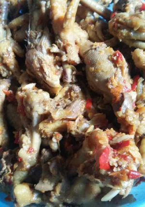 Foto resep Ceker ayam setan