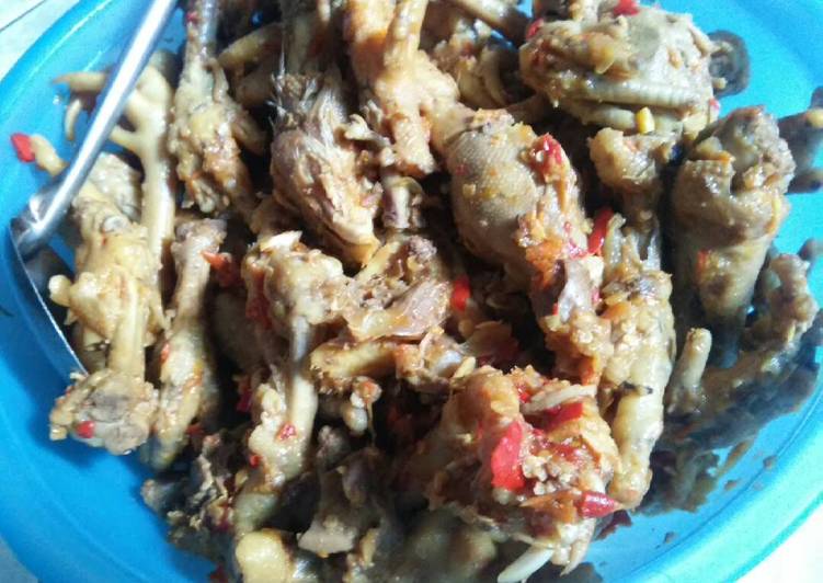  Resep  Ceker  ayam setan  oleh laila dwi astuti Cookpad