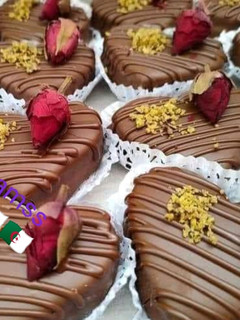 صورة لوصفة صابلي قلوب شوكولاته