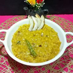 A picture of Cholar Da / Chana Dal Bengali Style.