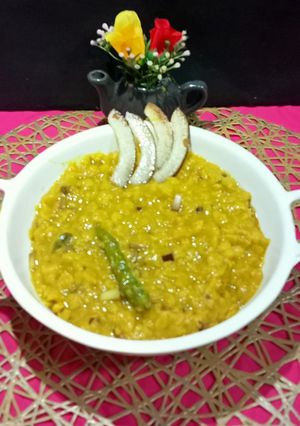 A picture of Cholar Da / Chana Dal Bengali Style.