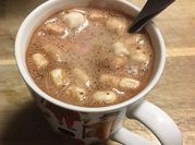 A picture of cocoa powder