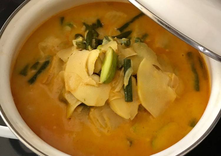 Bahan Lodeh rebung | Resep Membuat Lodeh rebung Yang Mudah Dan Praktis