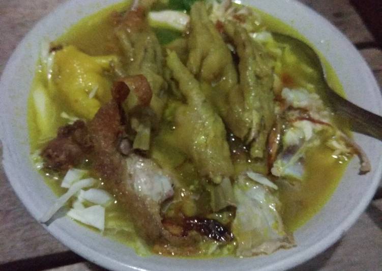 Langkah Mudah untuk Membuat Soto ayam ceker yang Bisa Manjain Lidah