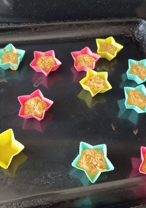 Una foto de Muffins de Manzana Verde