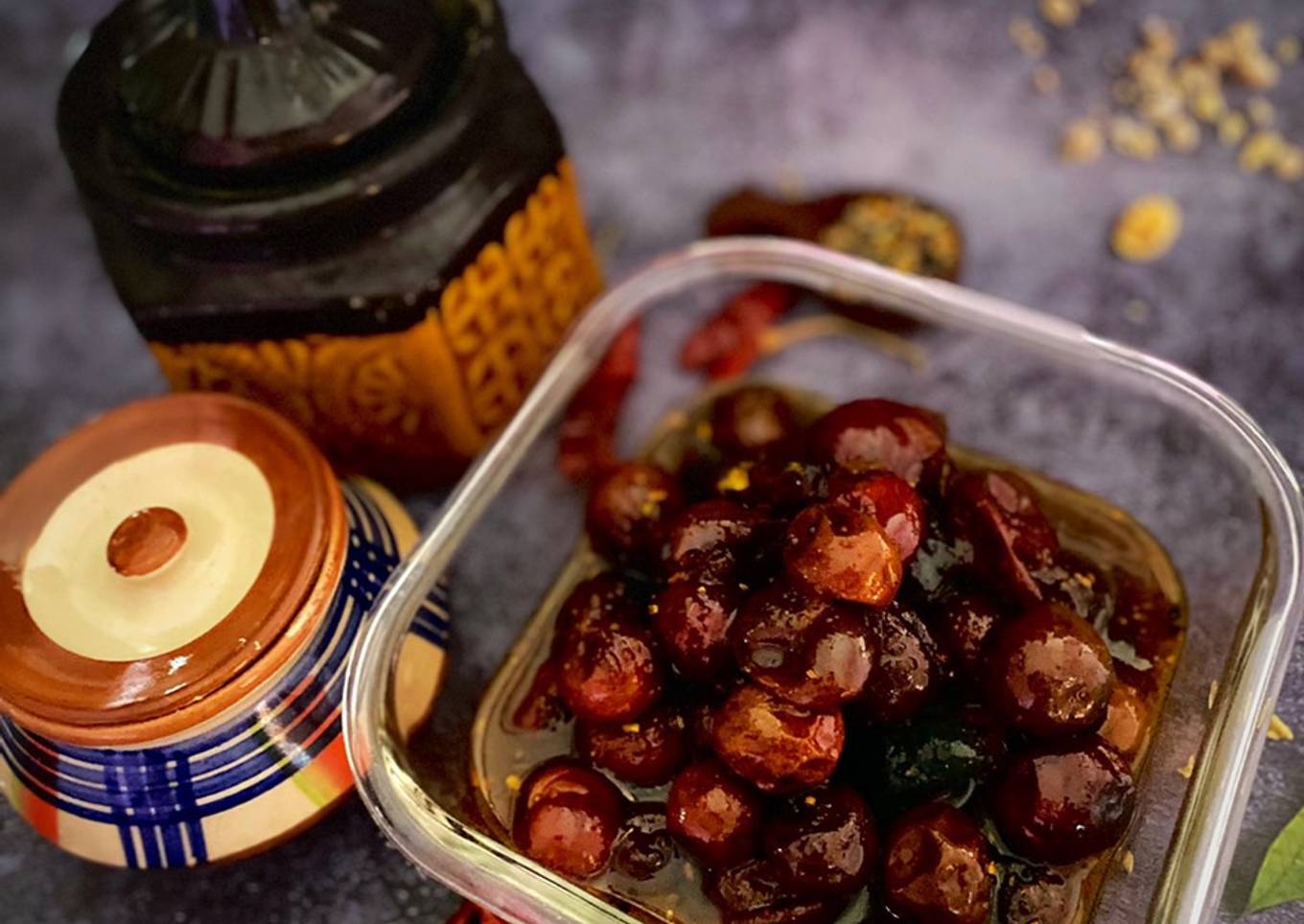 Topa Kuler Chutney (Ber or Indian Plum Chutney)