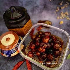 A picture of Topa Kuler Chutney (Ber or Indian Plum Chutney).
