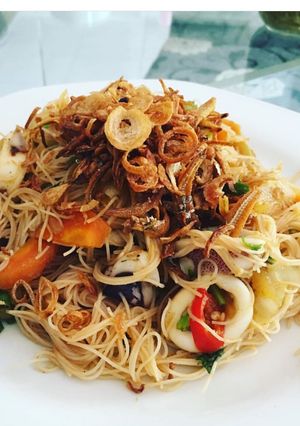 Foto resep So’on Goreng Seafood Ikan Teri