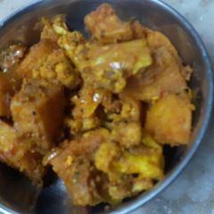 A picture of Gobhi aloo ki sabzi.