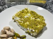 A picture of pistachio milk