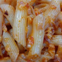 A picture of Red pasta.