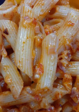 A picture of Red pasta.