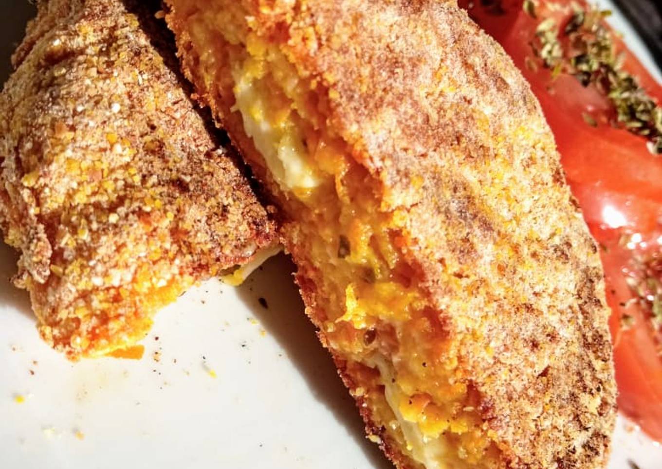 Hamburguesa de Calabaza c/Queso!🇦🇷❤️