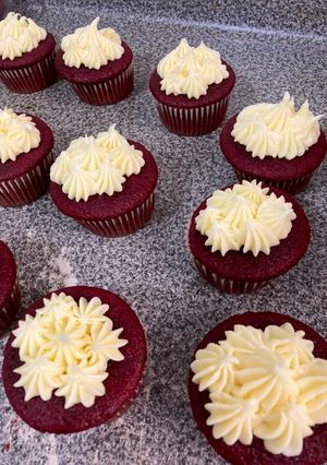 Una foto de Cupcakes Red Velvet