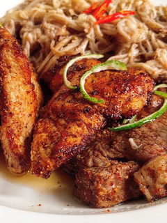 Hình của món Steak Ức Gà.