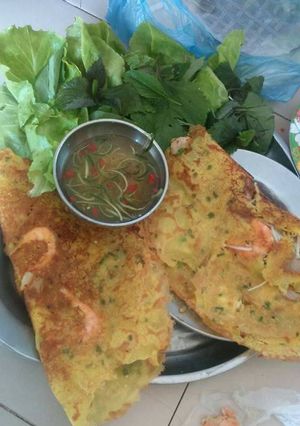 Hình của món Bánh xèo.