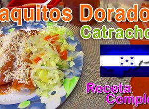 Una foto de Taquitos Dorados / Flautas de Pollo / Honduras