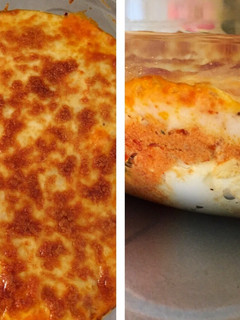 Una foto de Huevo relleno gratinado a mi manera