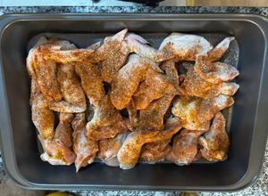 Una foto de Alas de Pollo tipo Buffalo wings