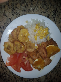 Una foto de Pechuga de pollo a la naranja 🍊🍊🍗