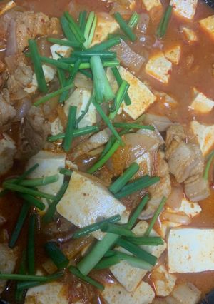 รูปของ ซุปเต้าหู้กิมจิ 김치순두부찌개