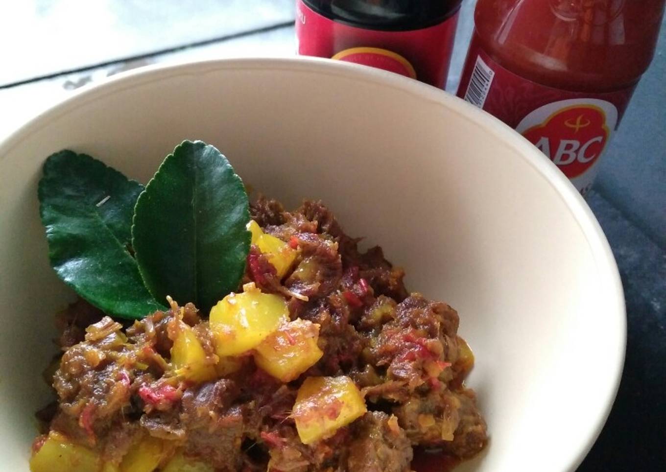 Rica rica Daging Sapi Kentang Pedas
