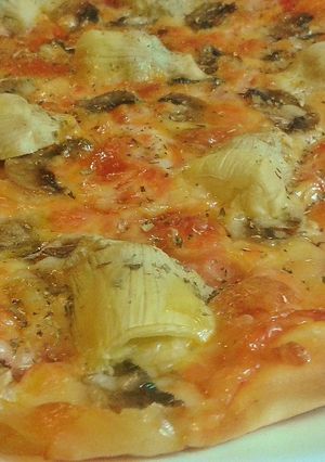 Una foto de Pizza capricciosa
