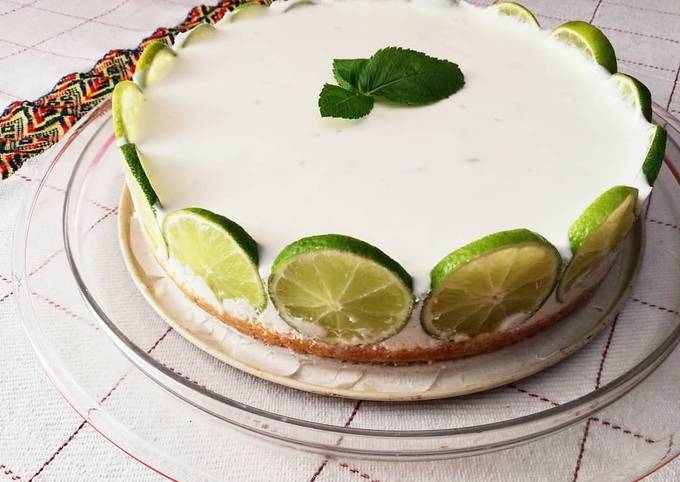 Mojito cheesecake (gluten free)!