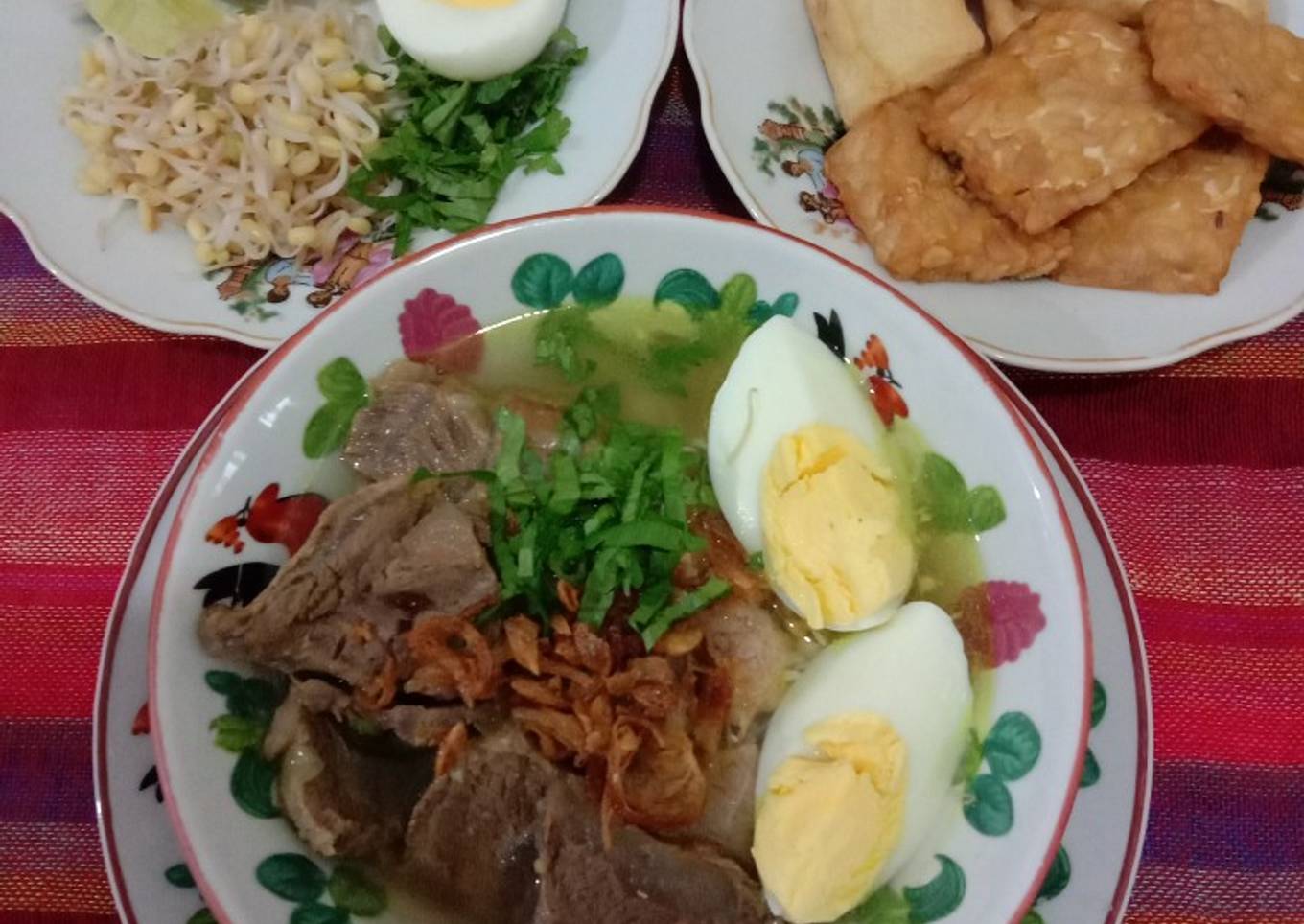 Soto seger daging sapi