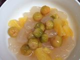 Hạt đác nấu trái cây