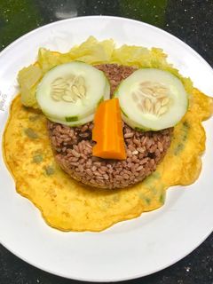 Hình của món Cơm gạo lứt trứng 🍳.