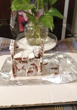Una foto de Cómo hacer una casita de galletas