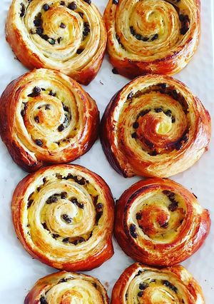 Une photo de Roulades aux pépites de chocolat