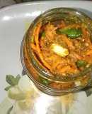 Instant Carrot Pickles