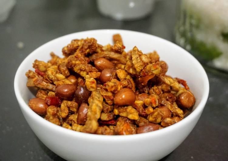 Cara Gampang meracik Kering Tempe Ebi, Sempurna