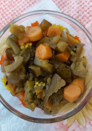 عکسی از دستور ترشی بادمجان😋😋😋