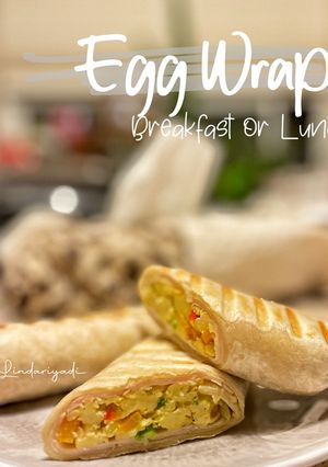 Foto resep Egg Wrap (Breakfast or Lunch)